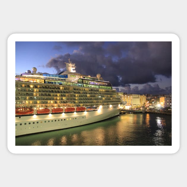 Celebrity Silhouette Cruise ship Sticker by tgass